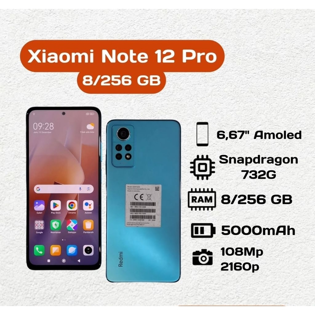 Xiaomi Note 12 Pro 8/256 GB Second