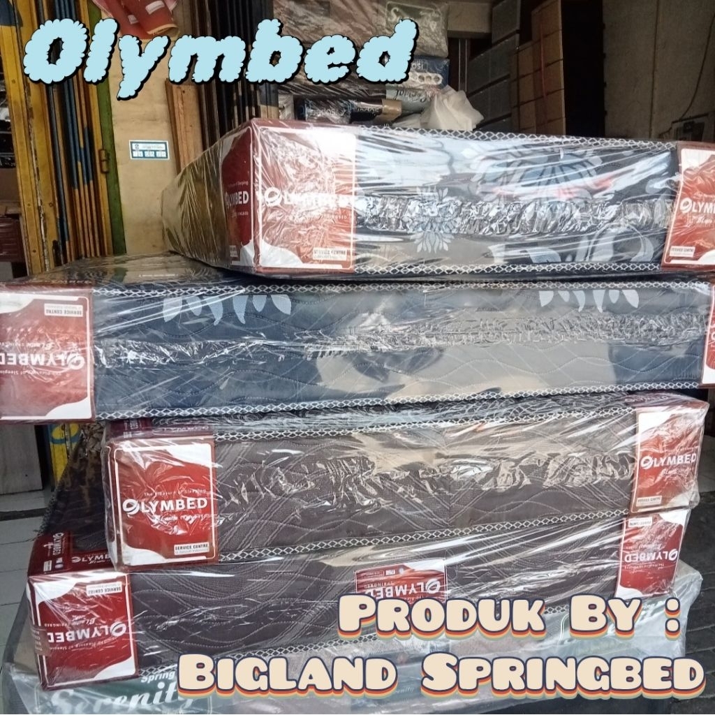 Springbed Olymbed by Bigland ( Matras / Kasur Saja ) 90 / 100 / 120 / 140 / 160 / 180
