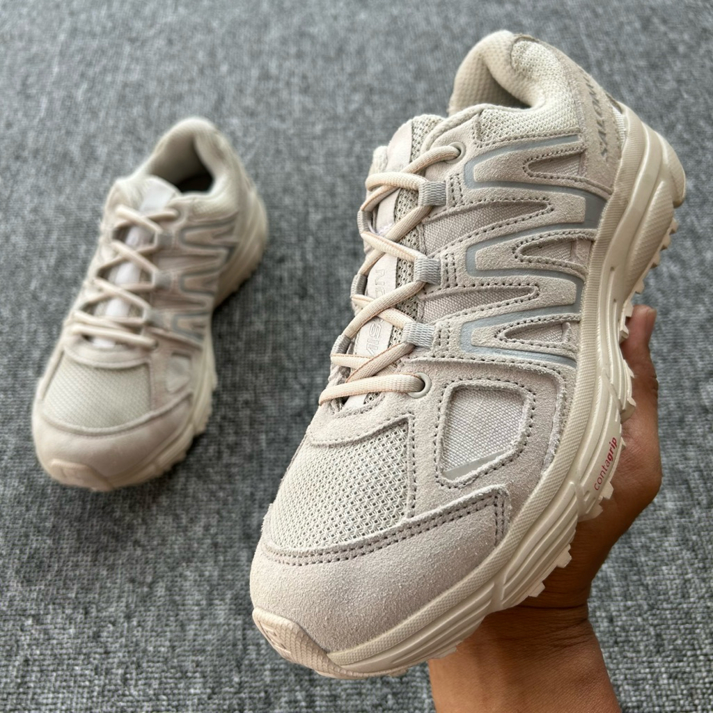 Sepatu SALOMON X-Mission 4 Suede Size 37 1/3 Panjang Insole 23.5 cm