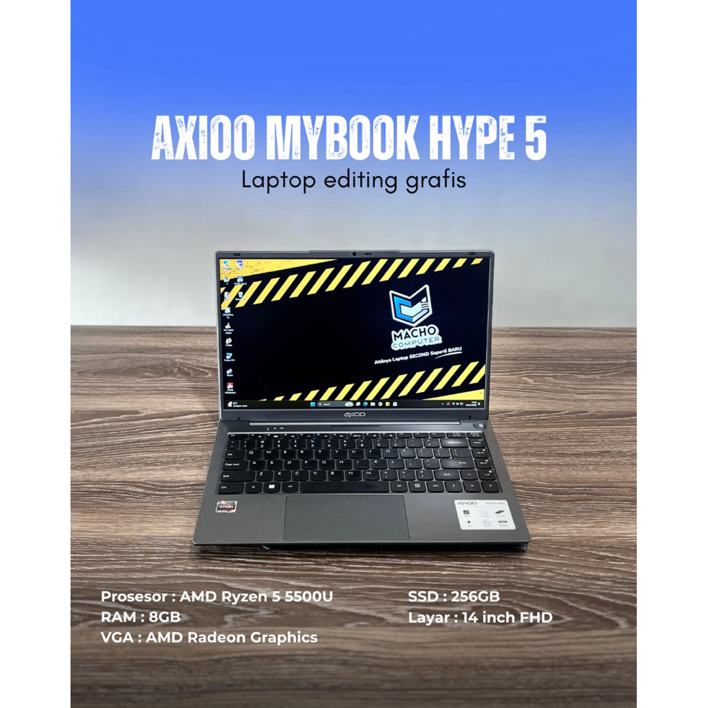 Axioo Mybook Hype 5 Ryzen 5 5500U