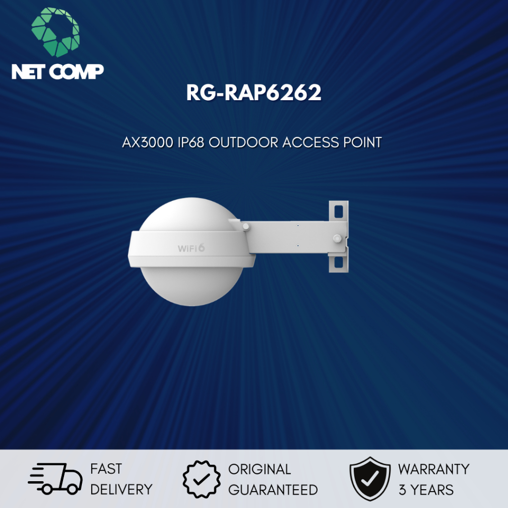 Ruijie Reyee RG-RAP6262 Wi-Fi 6 AX3000 Outdoor Omni Access Point RUIJIE