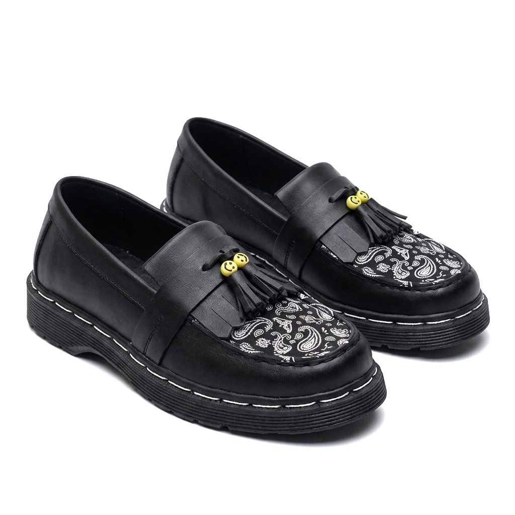 NYKRMN - Sepatu Loafers Docmart Pria Skena Casual Kerja Santai