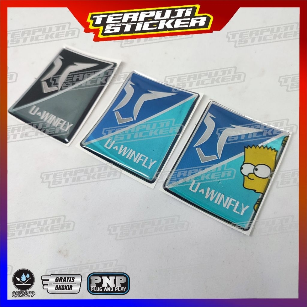 emblem timbul u winfly/emblem dasi u winfly t3/ emblem dasi u winfly t5/emblem dasi u winfly vespa