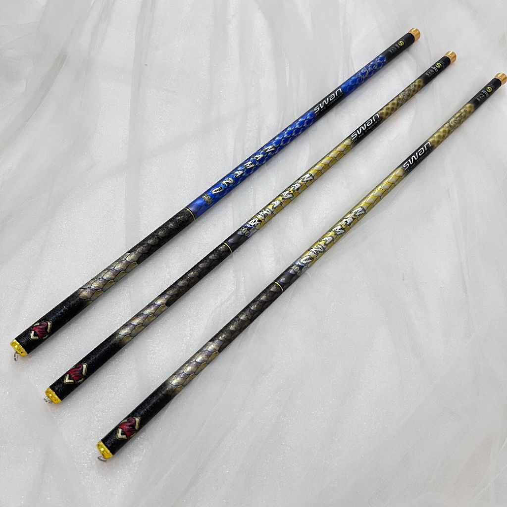 Joran tegek pancing Swan Namazu 300 360 450 ringan lentur