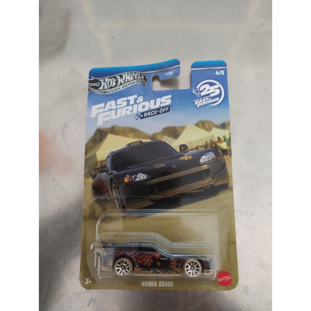 HOTWHEELS FF honda S2000 hitam