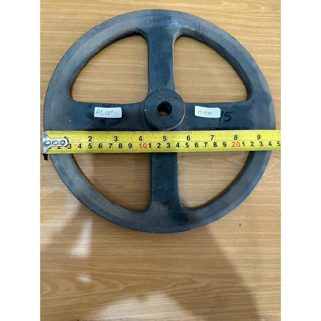 poli besi10inch-pully besi-polley besi 10 inch