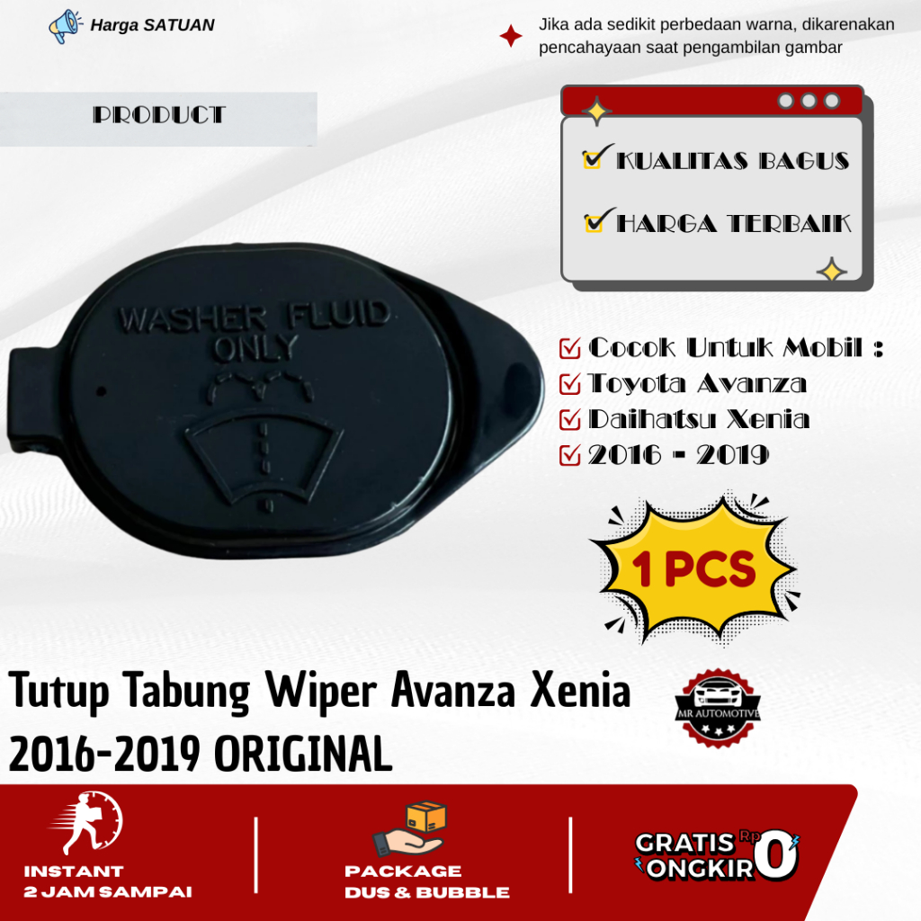 Tutup Tabung Wiper Avanza Xenia 2016-2019 ORIGINAL