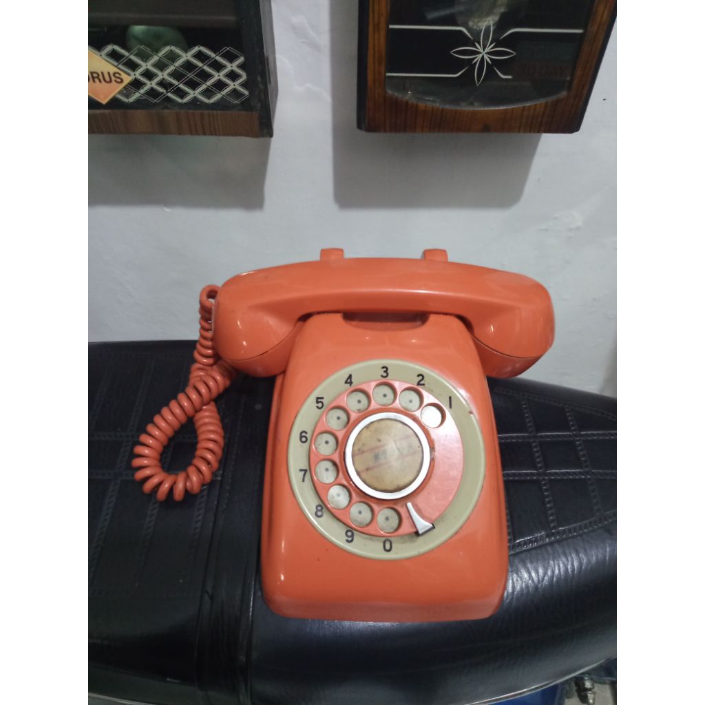 Vintage Telephone Rotary Telpon Putar Jadul Telepon Putar Jadul Lawas