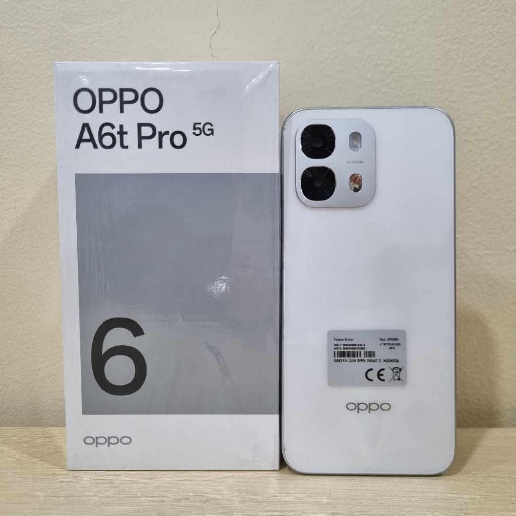 Handphone Oppo A6t Pro 5G Ram 8 256GB