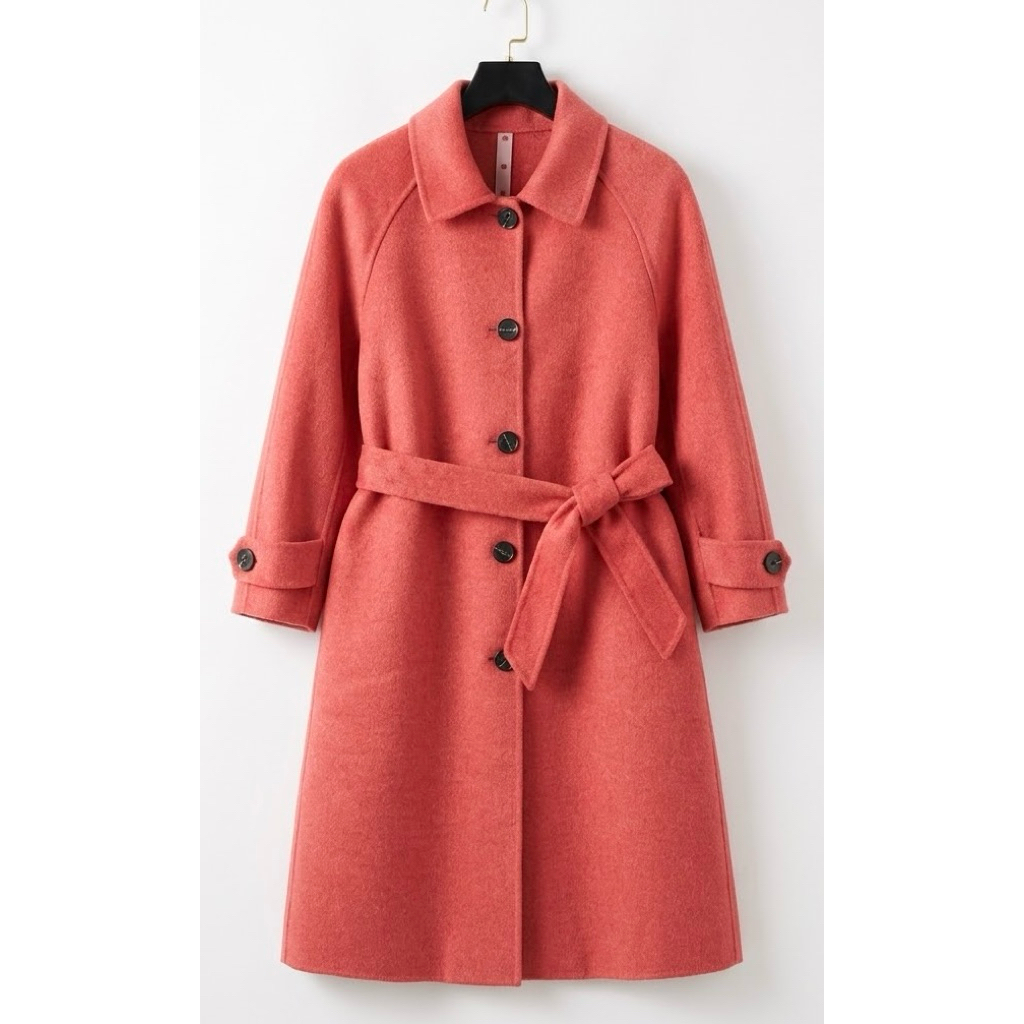 Preloved jaket coat katun dan wool
