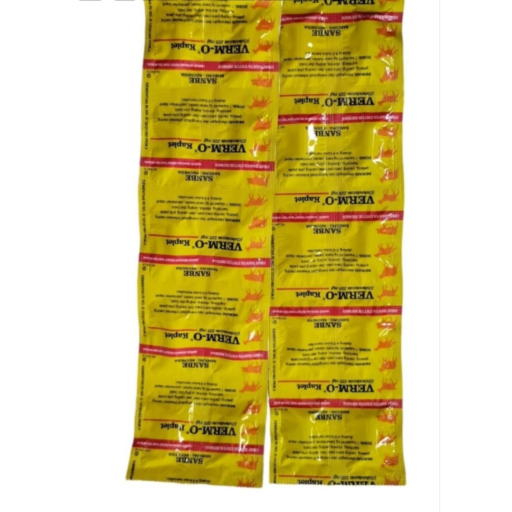 Verm o obat cacingan pada hewan