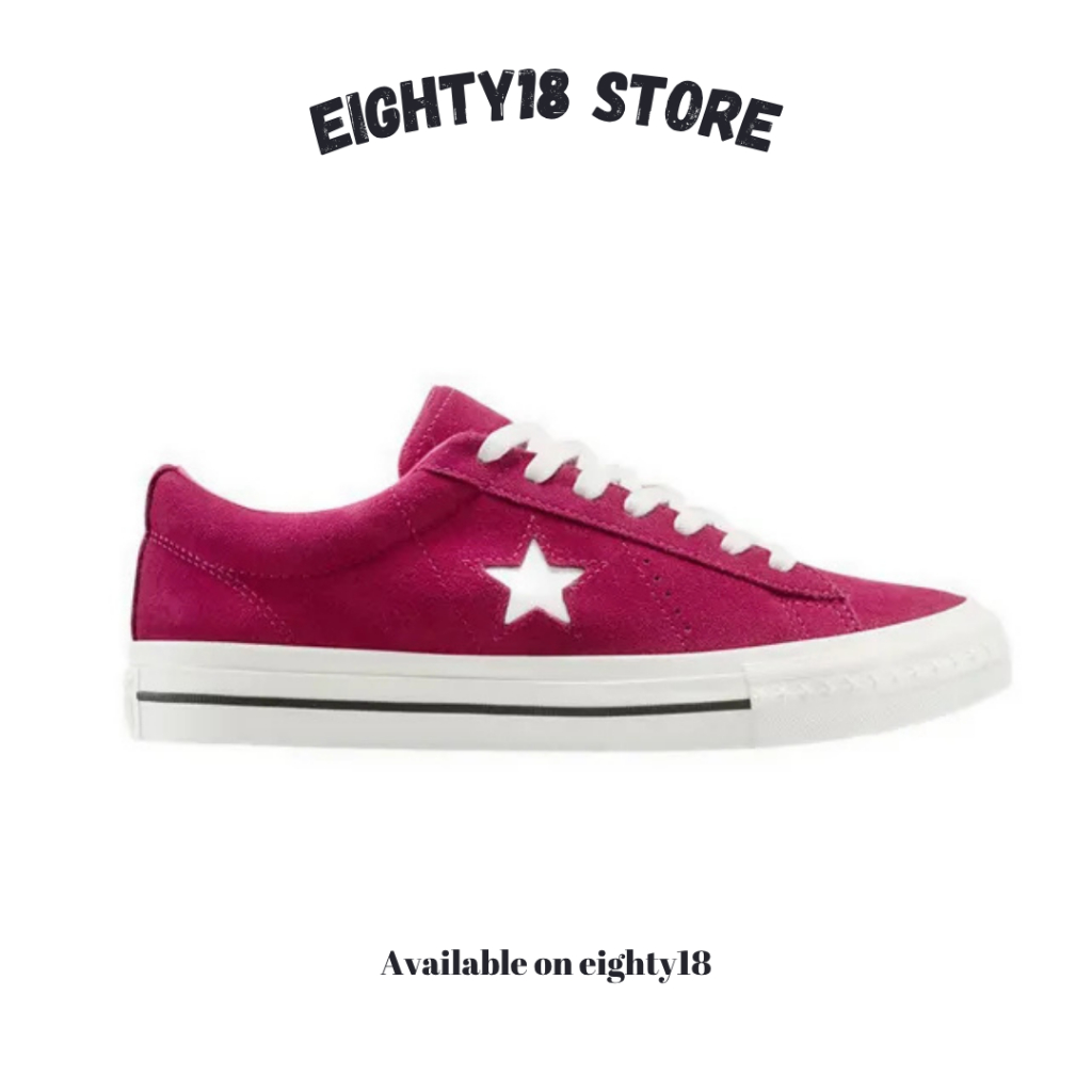 Converse One Star 95 Burgundy Sporty Berry Resmi