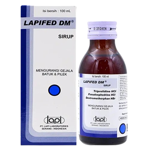 LAPIFED DM SYRUP (1 BOTOL= 100 ML) (P)