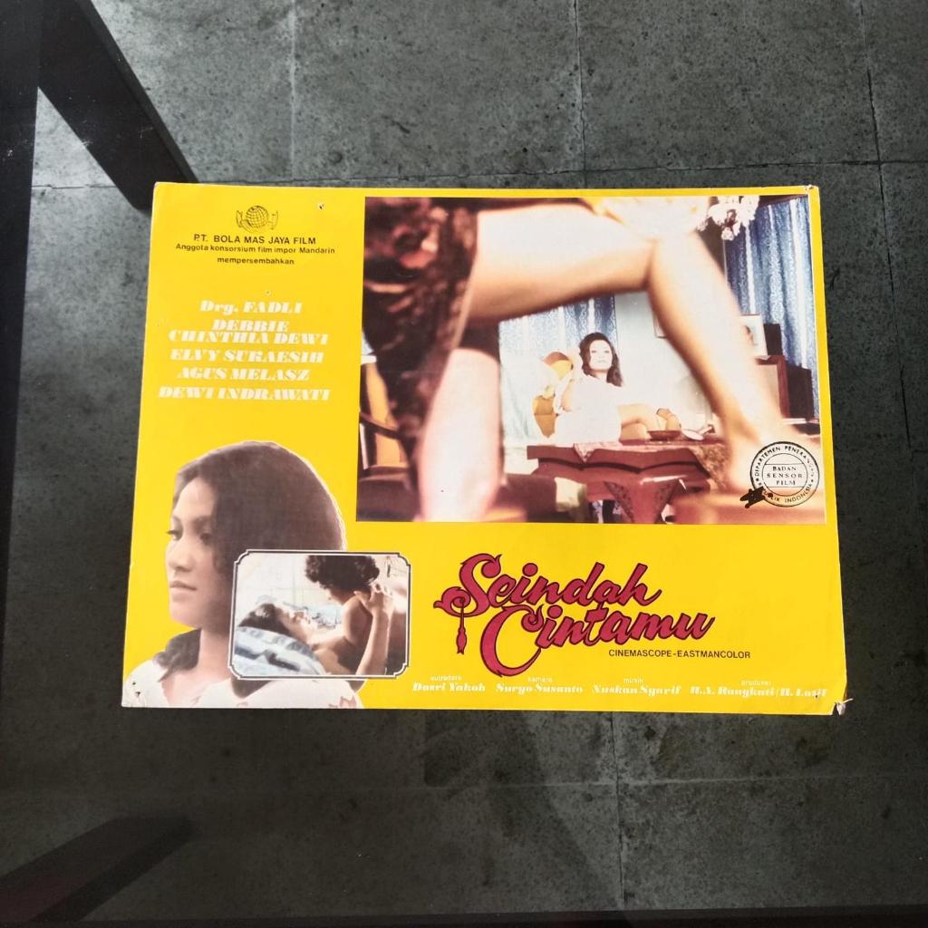 poster film lobby card tiada seindah cintamu 1977 elvi sukaesih