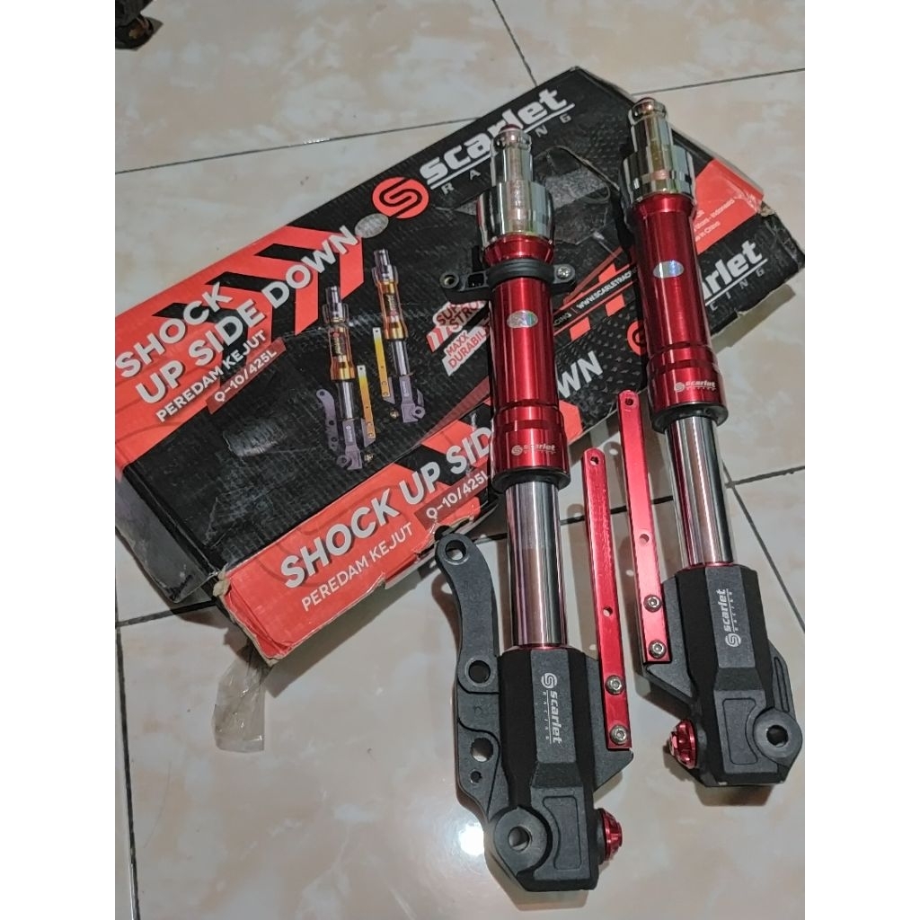 Shock Upside-down Scarlet Nmax Old new Aerox old new