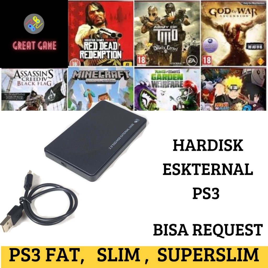 Hardisk Eksternal PlayStation 3 320GB