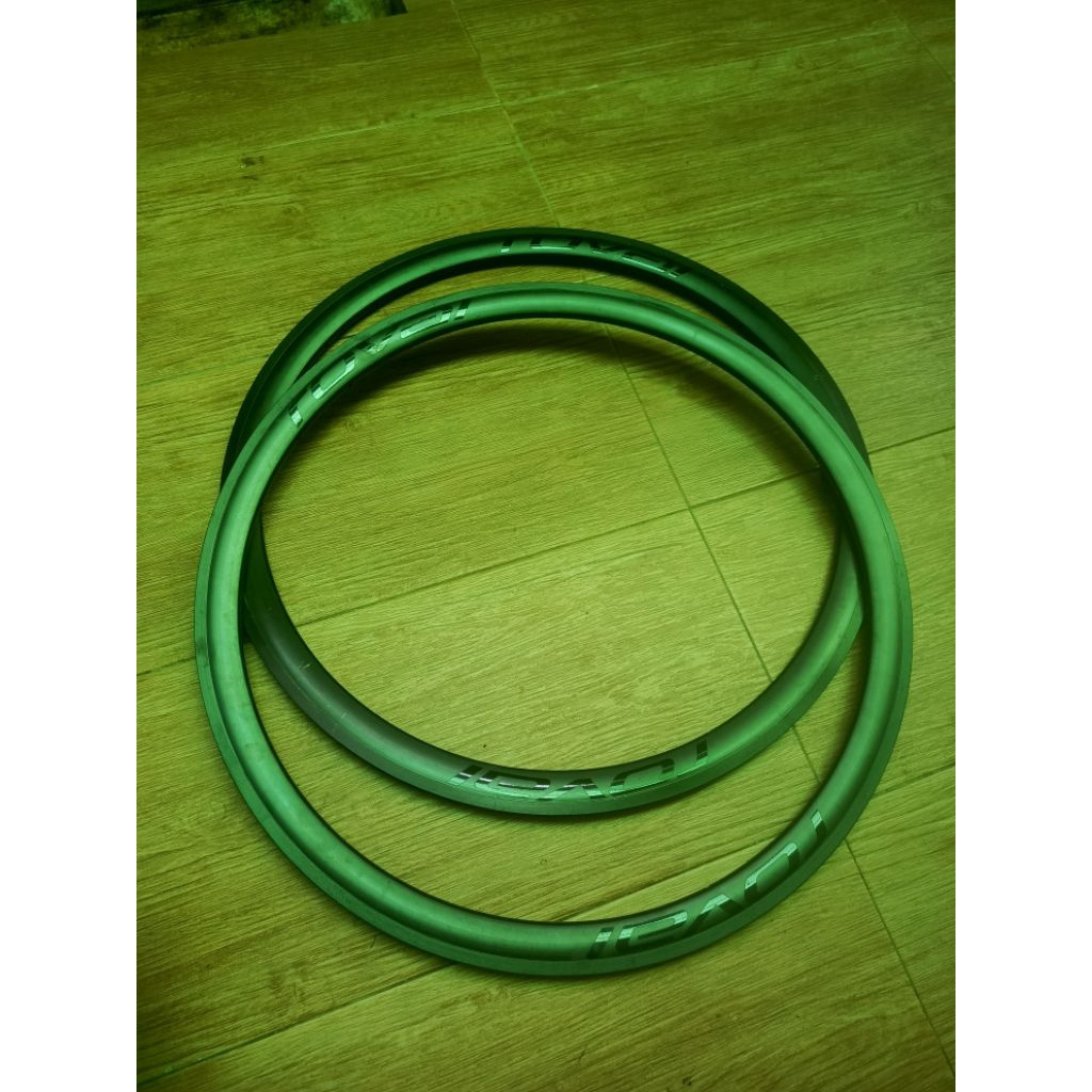 Rims Balap 700C 24 Hole 35mm Seken Bekas Normal Ada Brake Line Disc V Brake U Brake Roadbike bisa
