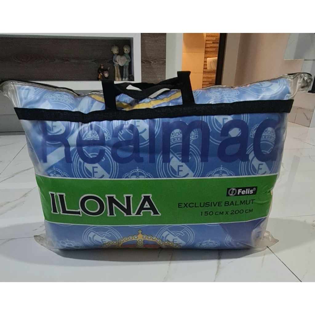 Preloved balmut, bantal selimut, new