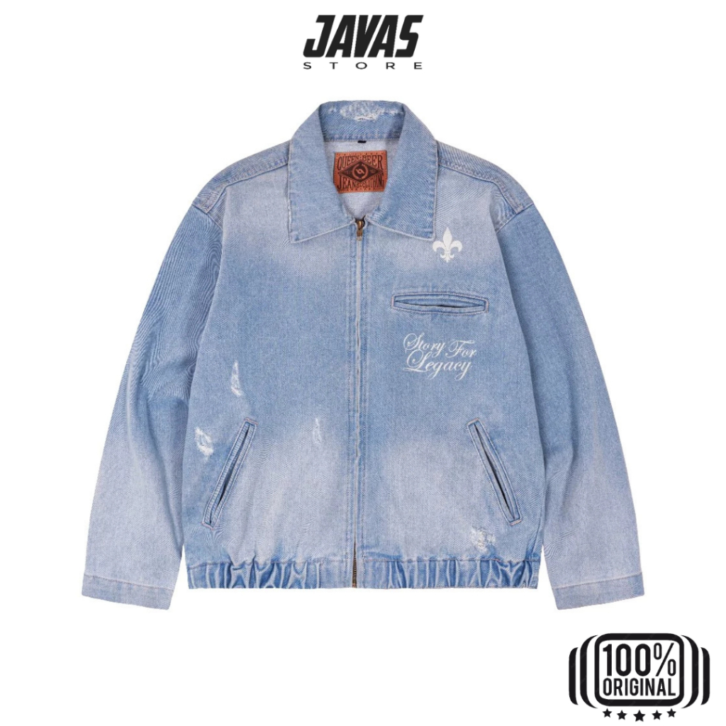 Jaket Queenbeer Original Denim Jacket 366