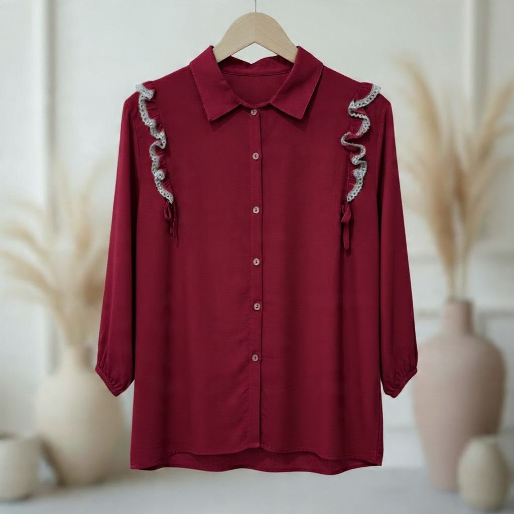 KEMEJA RAYON TWILL PREMIUM WANITA