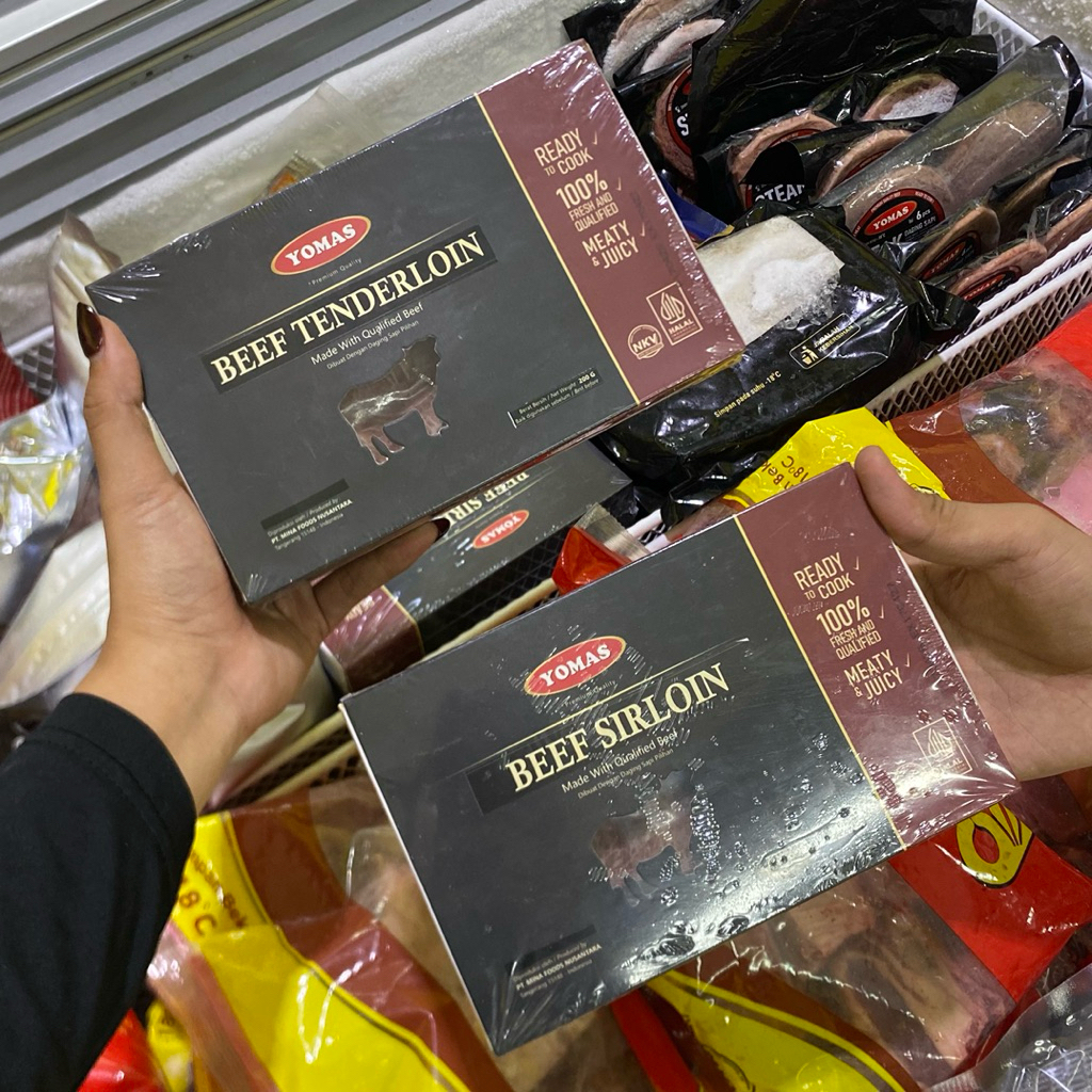 Yomas Beef Meltique Steak 200gr Tenderloin & Sirloin