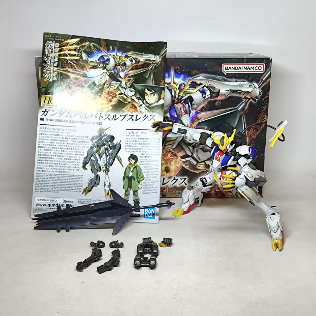 Bandai HGIBO Barbatos Lupus Rex / Model Kit Gundam HG 1/144 2nd Sudah Rakit H224