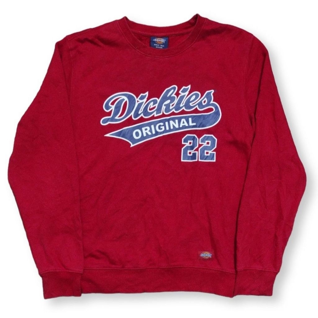 Crewneck Dickies 22 merah Scnd Original (Rp.200)