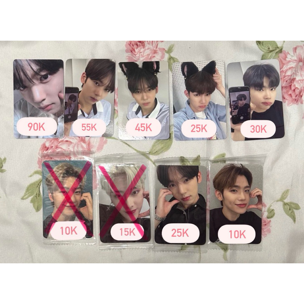 (ready stock) pc photocard zb1 zerobaseone zero base one pob makestar ktown ch china mirror cat hanb