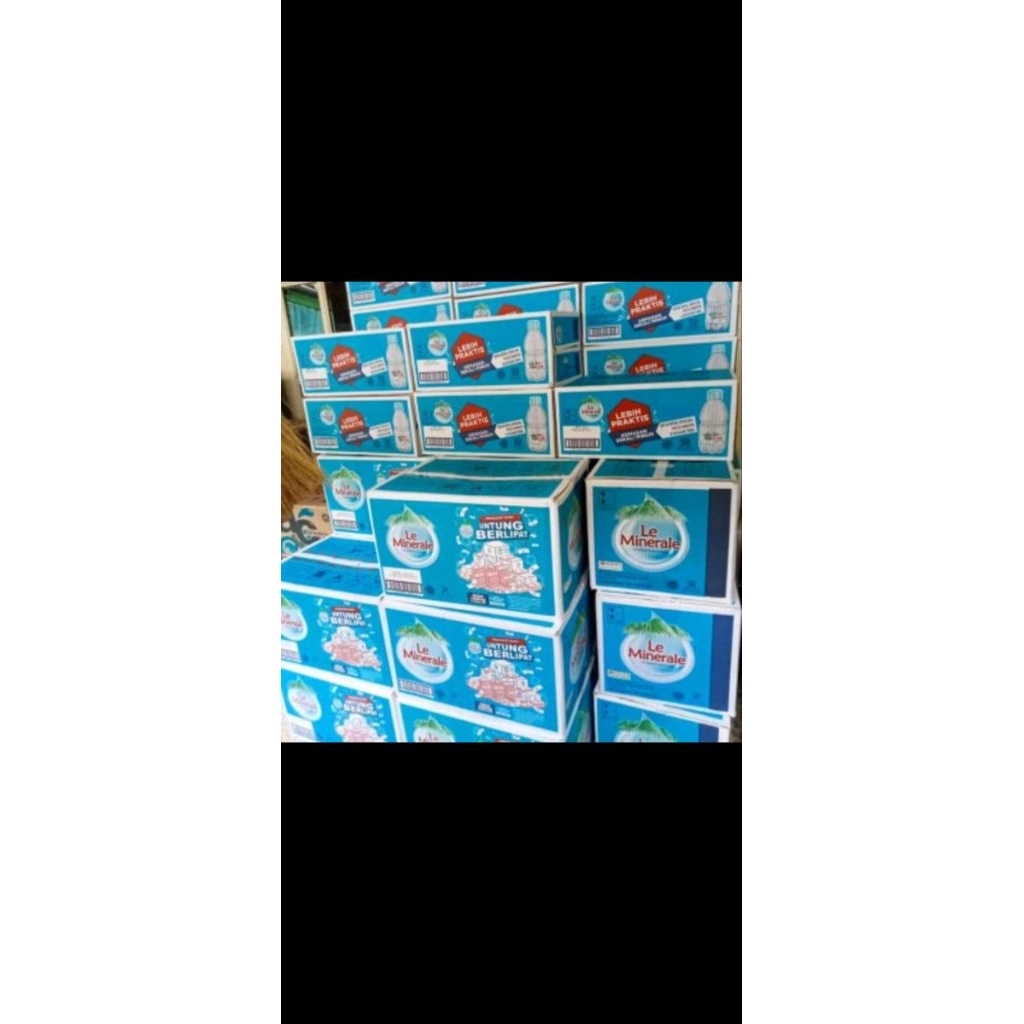 le minerale 600ml 1 dus
