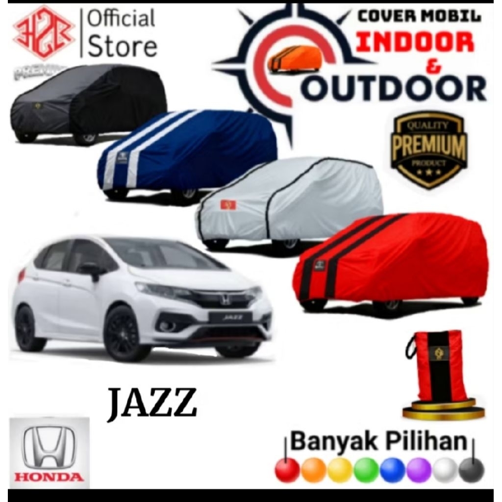 Cover mobil honda Jazz 2014-sekarang...selimut mobil Honda Jazz premium