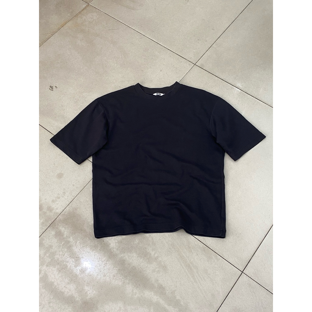 T Shirt Uniqlo AIRism Black