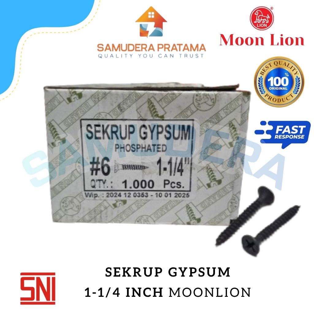 SEKRUP GYPSUM / SKRUP GIPSUM 2,5 CM / 3 CM MOONLION