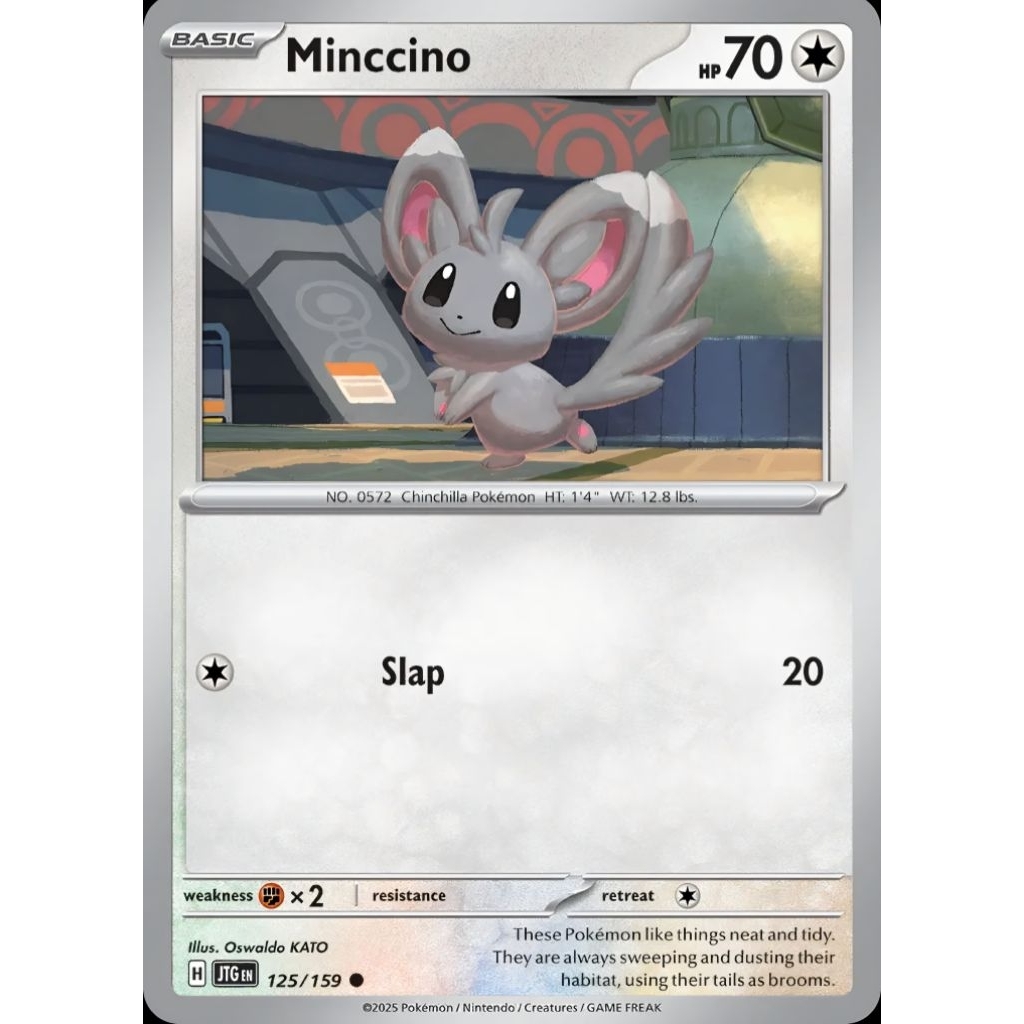 Tcg Pokemon Minccino JTG Eng