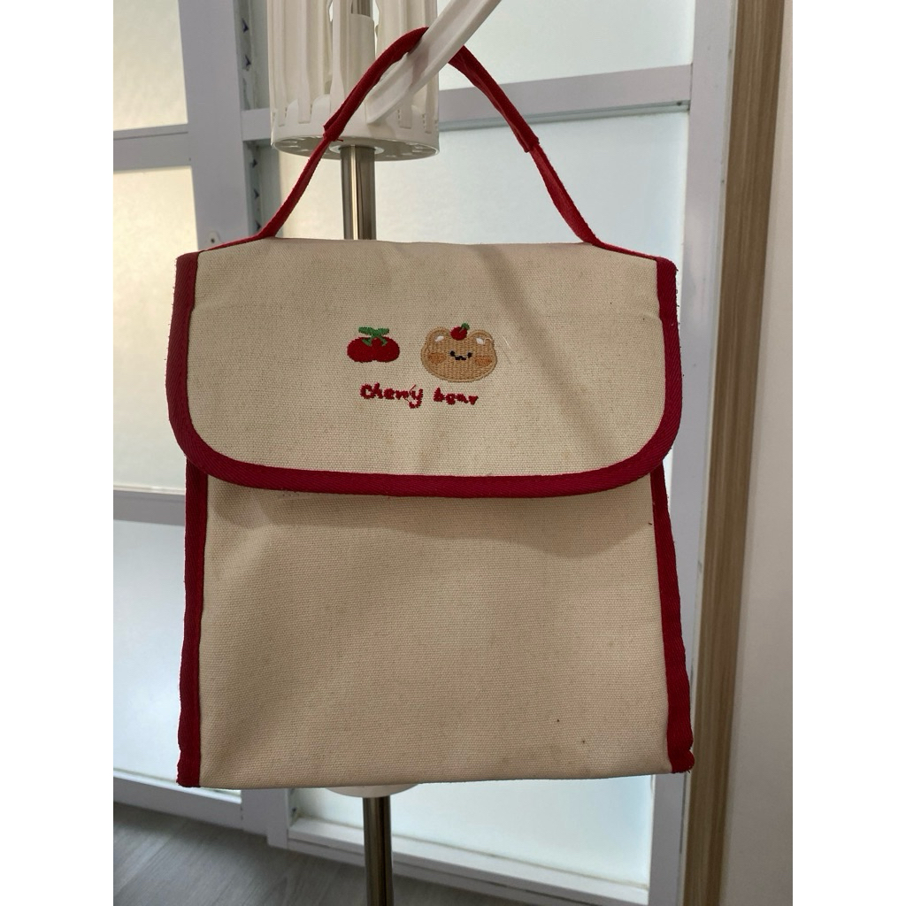 tas bekal miniso lunchbag