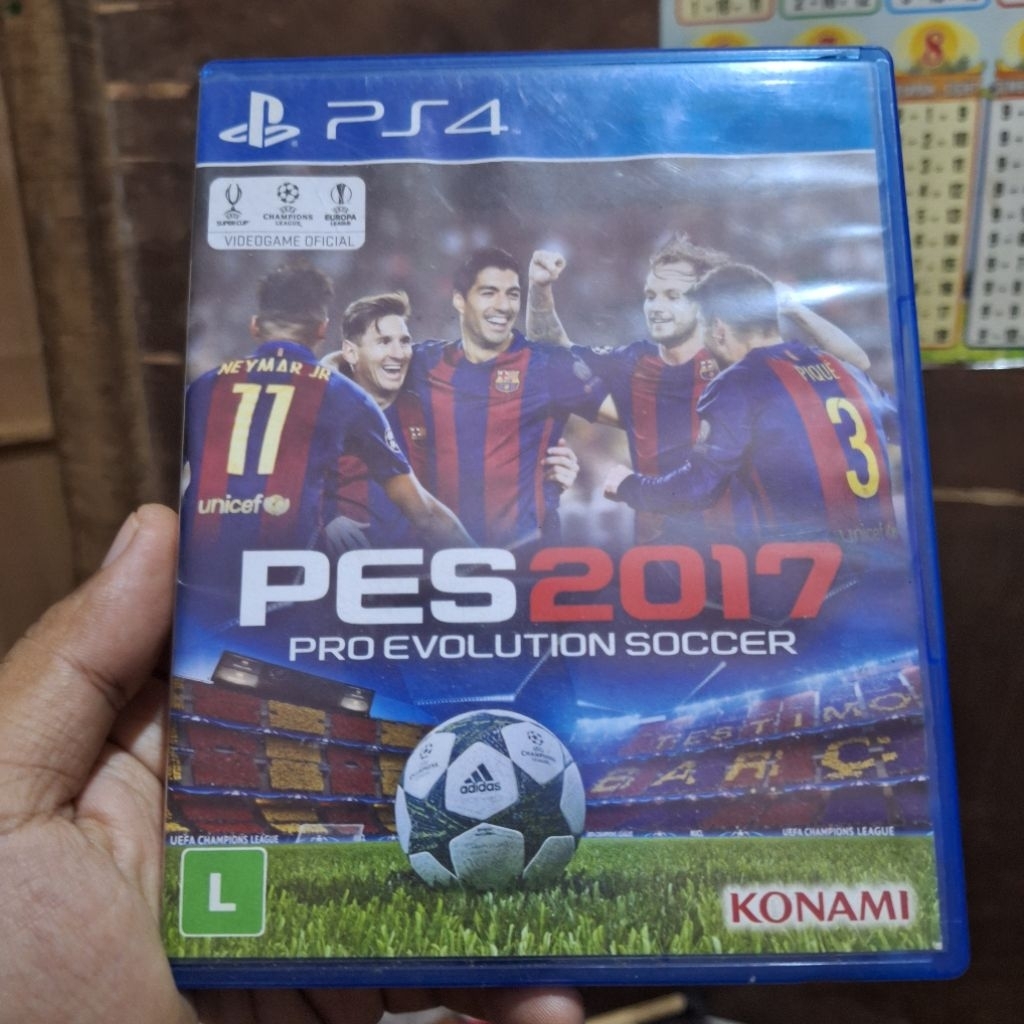 BD PES 2017 PS4