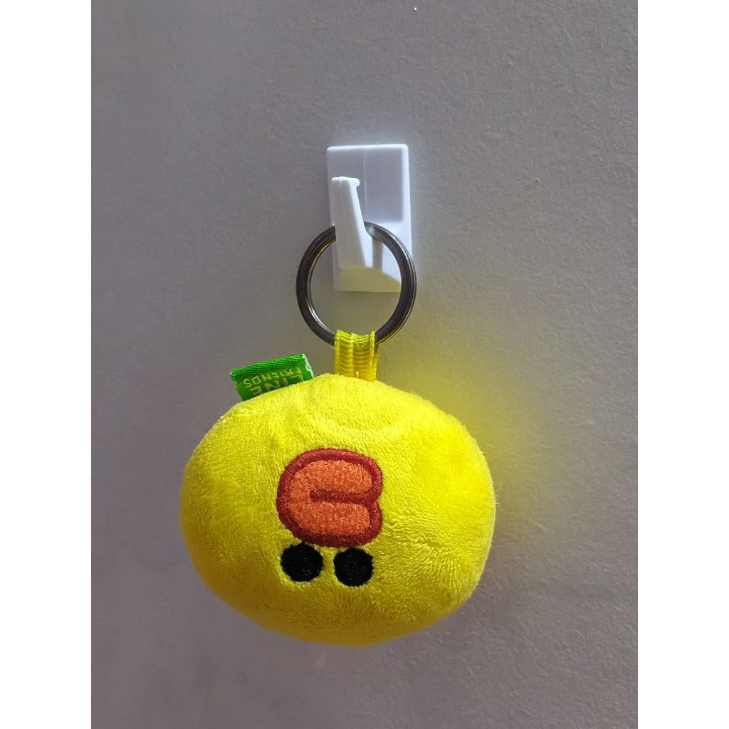 gantungan boneka bebek line