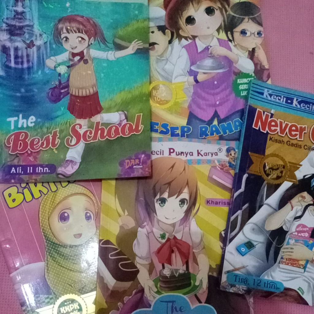 NOVEL BEKAS KKPK | NOVEL KECIL-KECIL PUNYA KARYA