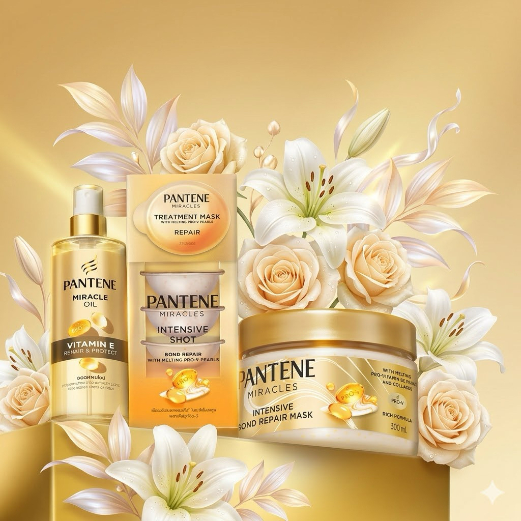 PANTENE Miracles Intensive Bond Repair Hair Mask 300ml