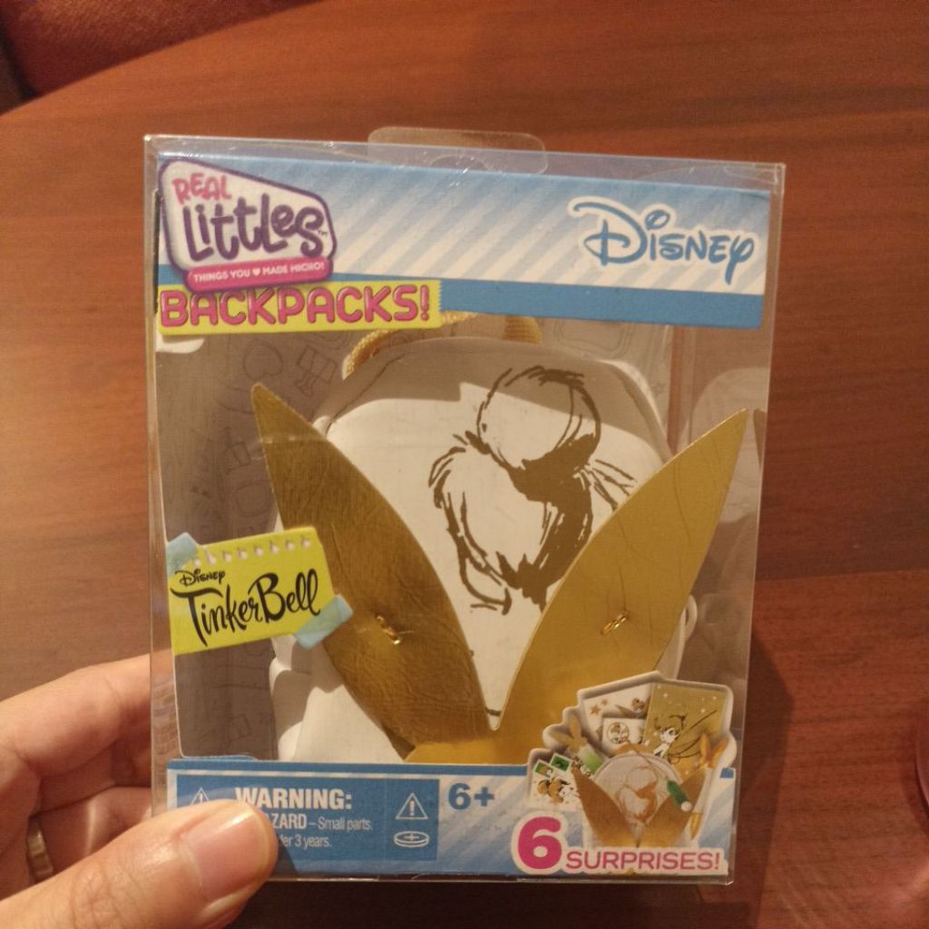 mainan real littles backpacks Disney tinkerbell mini collection