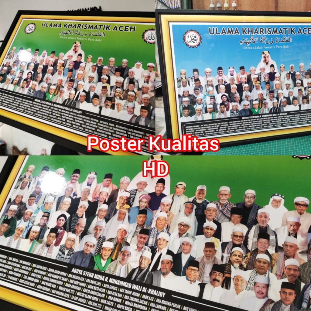 POSTER KUMPULAN ULAMA KHARISMATIK ACEH
