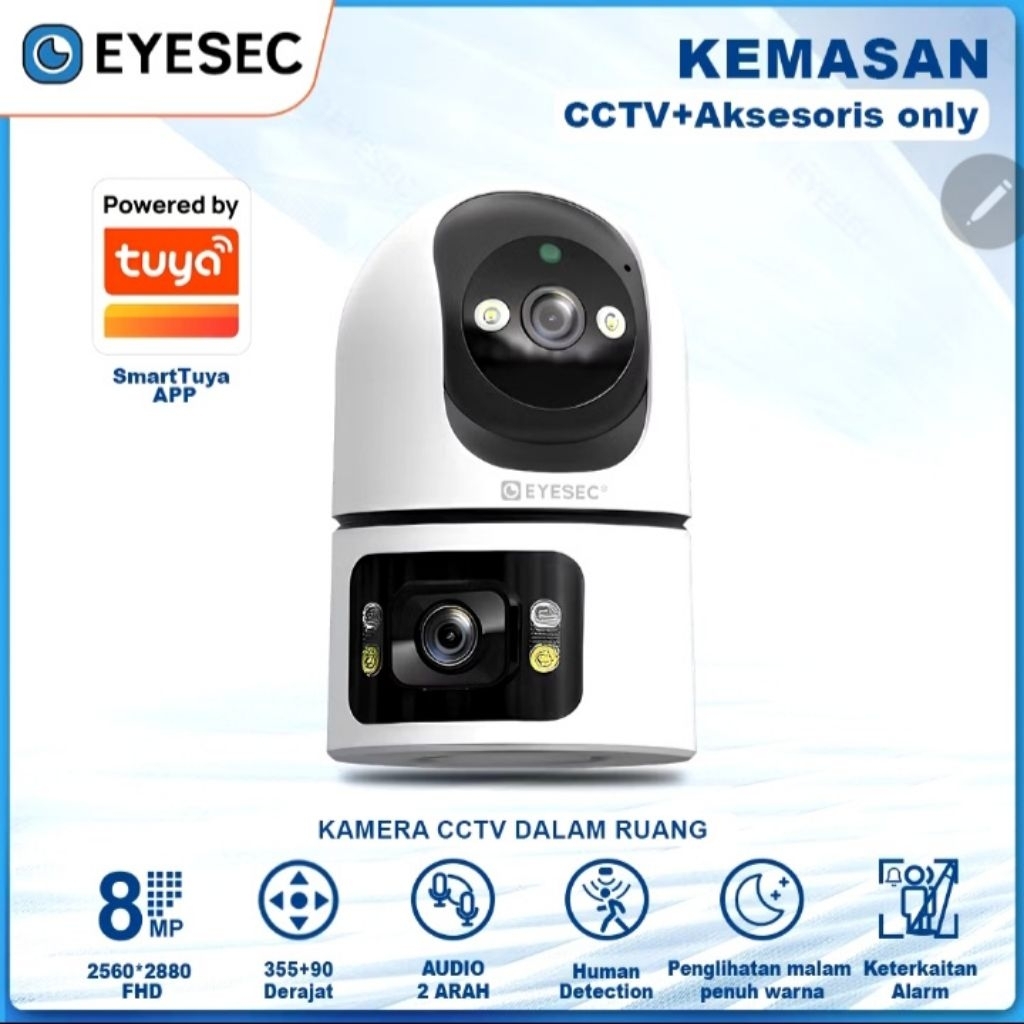 EYESEC ES0Q09 4K 8MP 2 LENZA APP EYESEC/TUYA APP FREE MEMORY 128GB