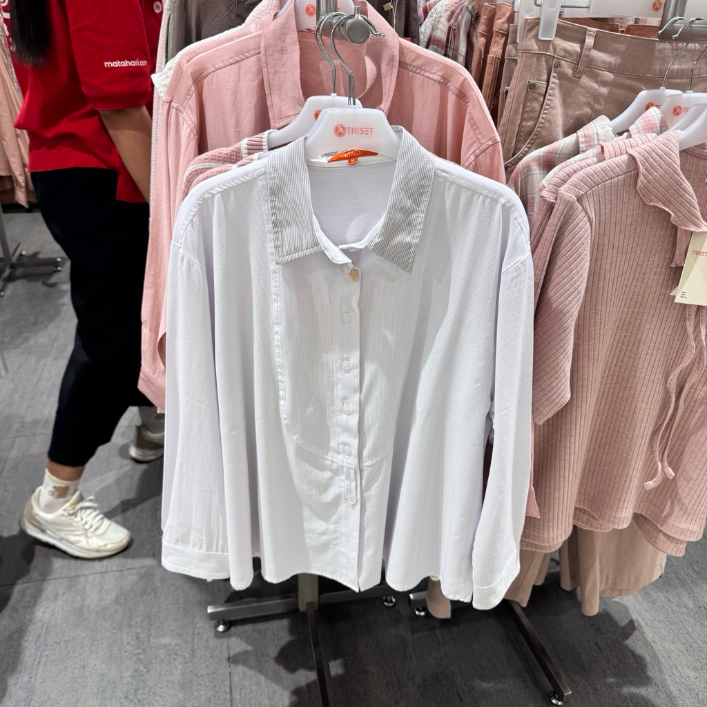 TRISET - NEW Kemeja Blouse Wanita (S-XL)