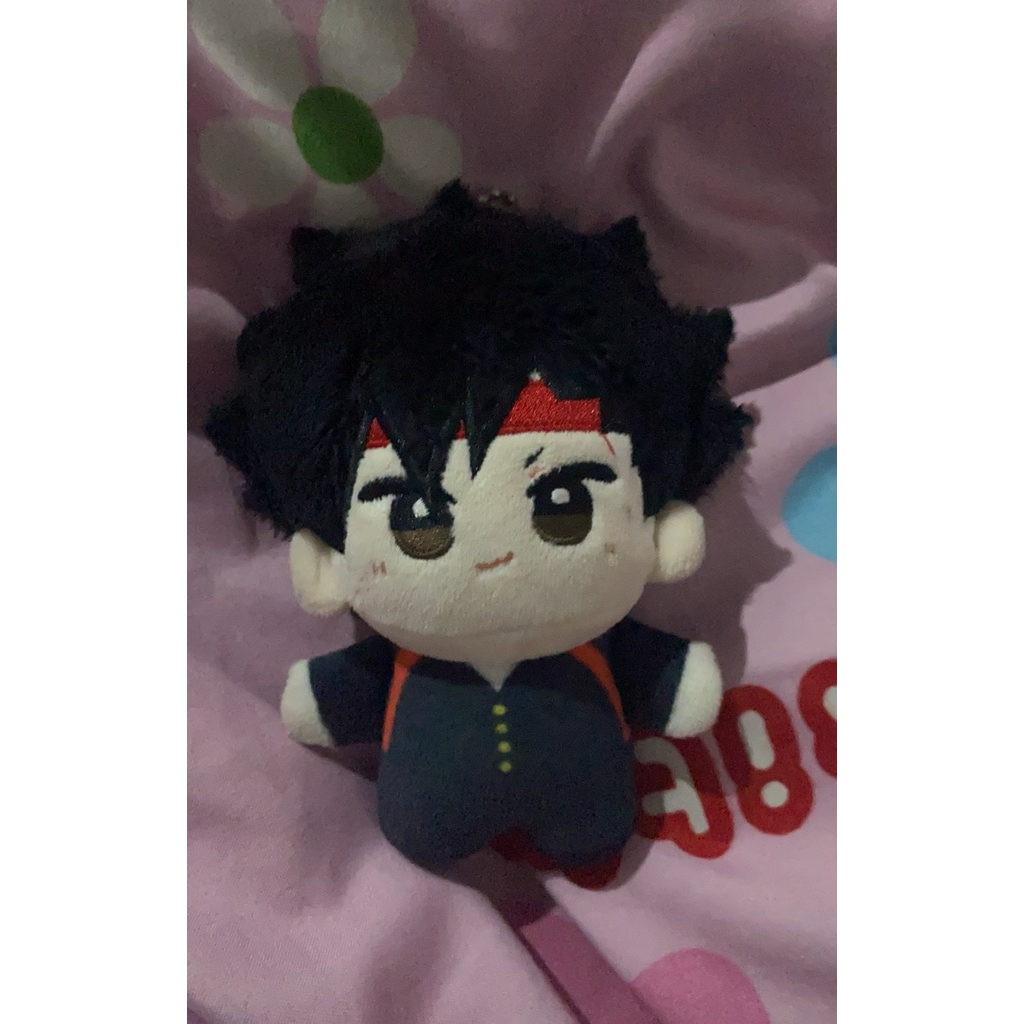 (prelov) haikyuu 10 cm mini haikyuu ( kuroo )plush