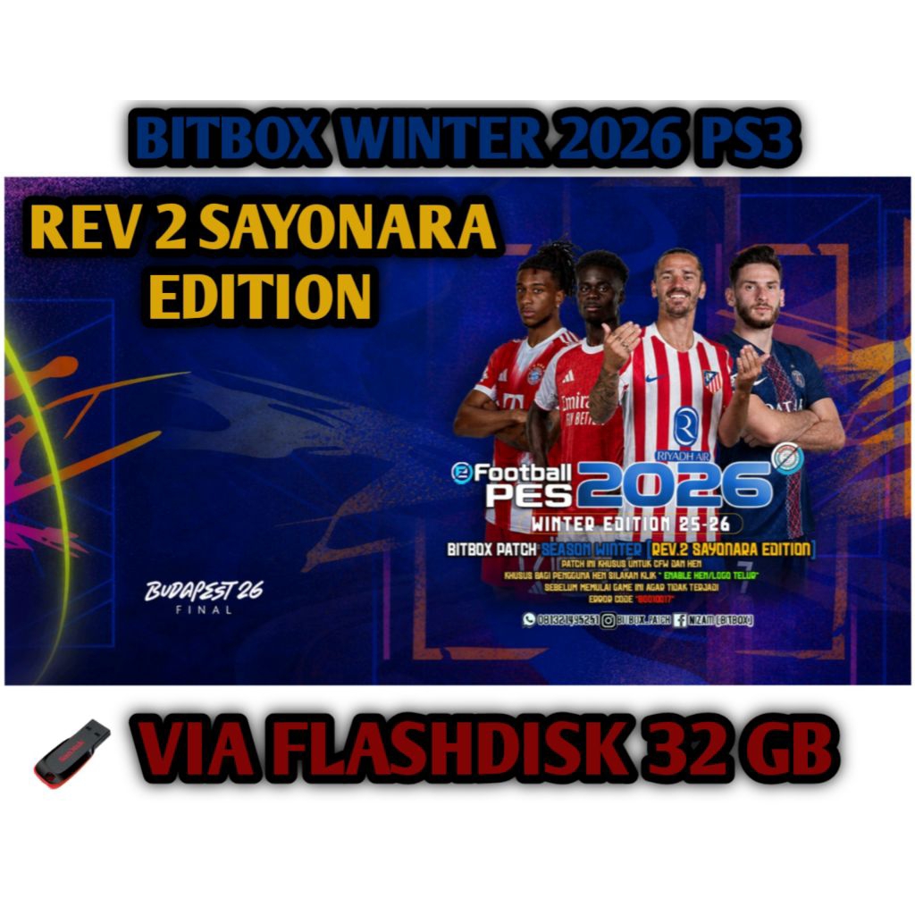 Game Bola PS3 PES BITBOX PATCH