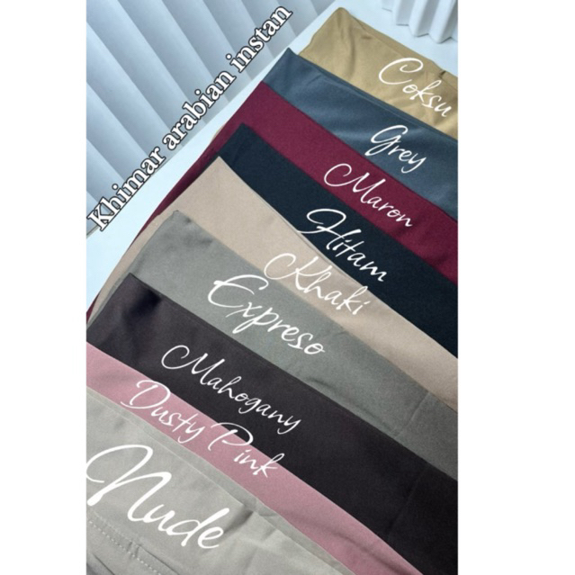 khimar Arabian instan size M by syera hijab