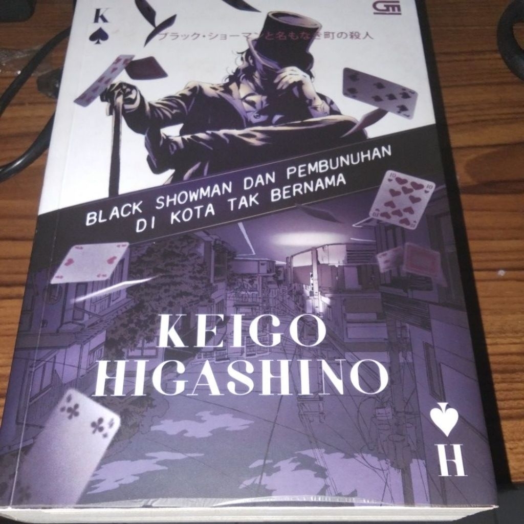 Keigo higashino Black Showman Preloved TTD Keigo