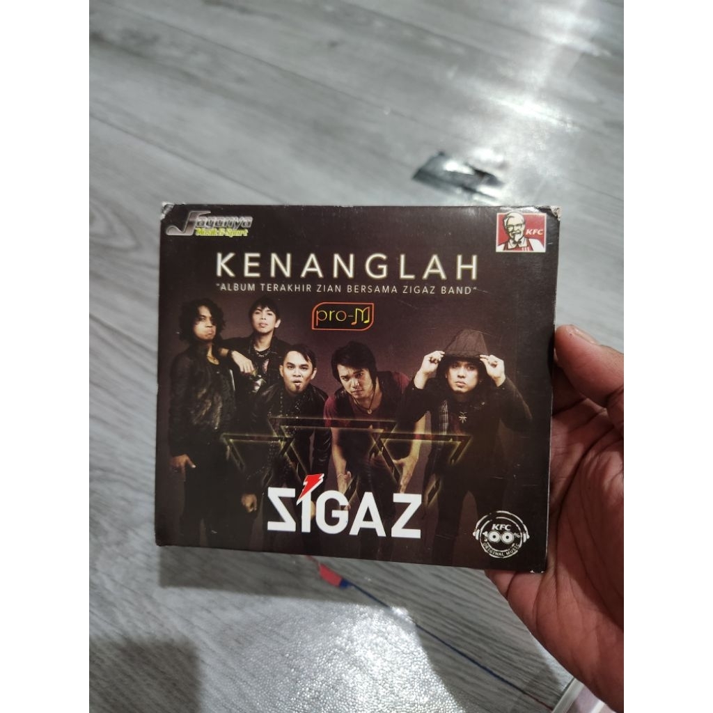 CD Audio Zigaz Kenanglah Normal