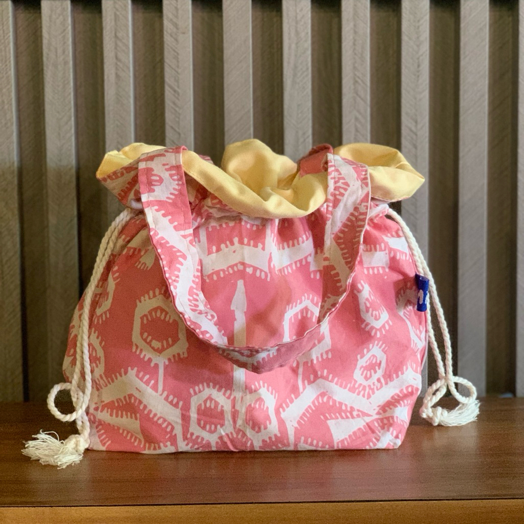 ABENNA CRAFT TAS BATIK TEBAL SERUT CANTIK TAS BATIK BAGUS PREMIUM SIMPLE SERUT TAS MAKEUP
