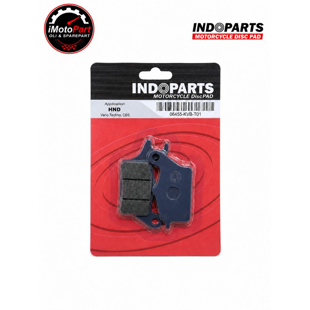 Kampas Rem Depan Indopart 06455-KVB-T01 Beat, Scoopy, Vario