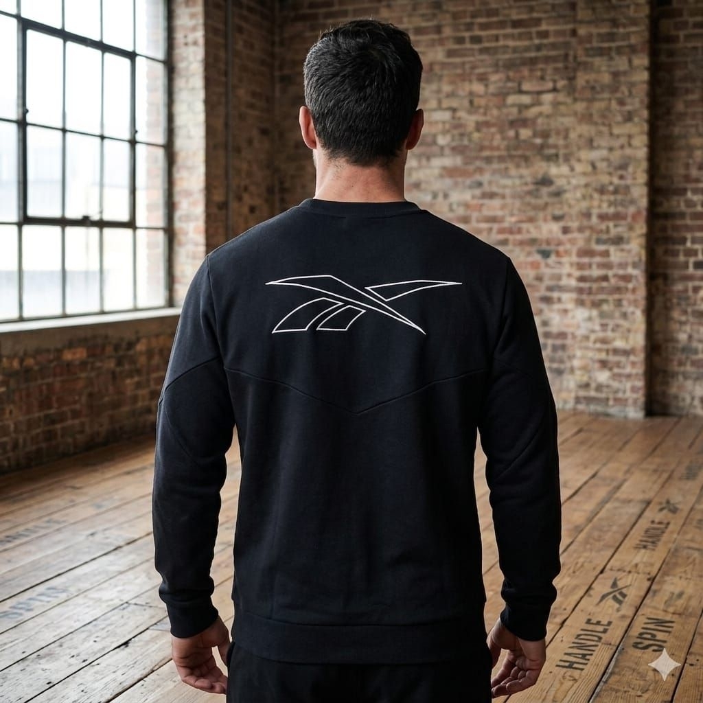 Crewneck Reebok x Covernat Hitam